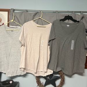 3 old navy short sleeve tops